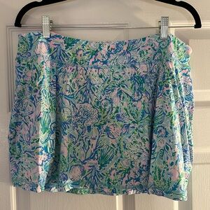 Lilly Pulitzer UPF 50+ Luxletic Aila High Rise Skort- size XL